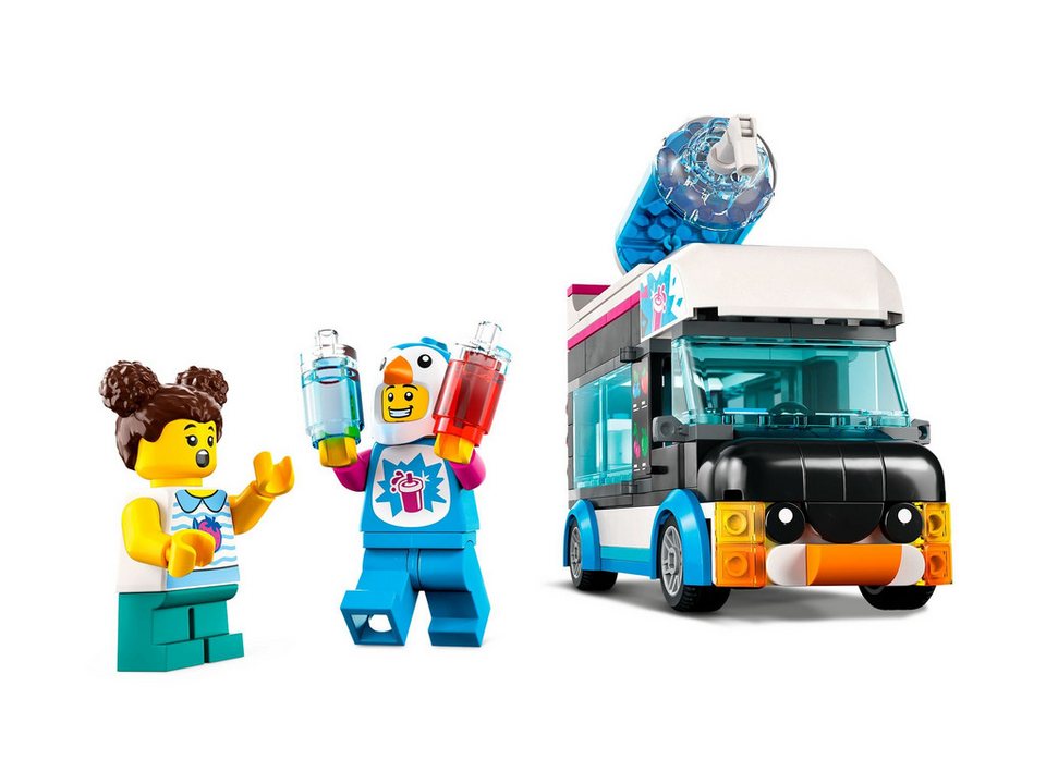 LEGO® LEGO® City 60384 Slush-Eiswagen Konstruktionsspielsteine, (194 St)