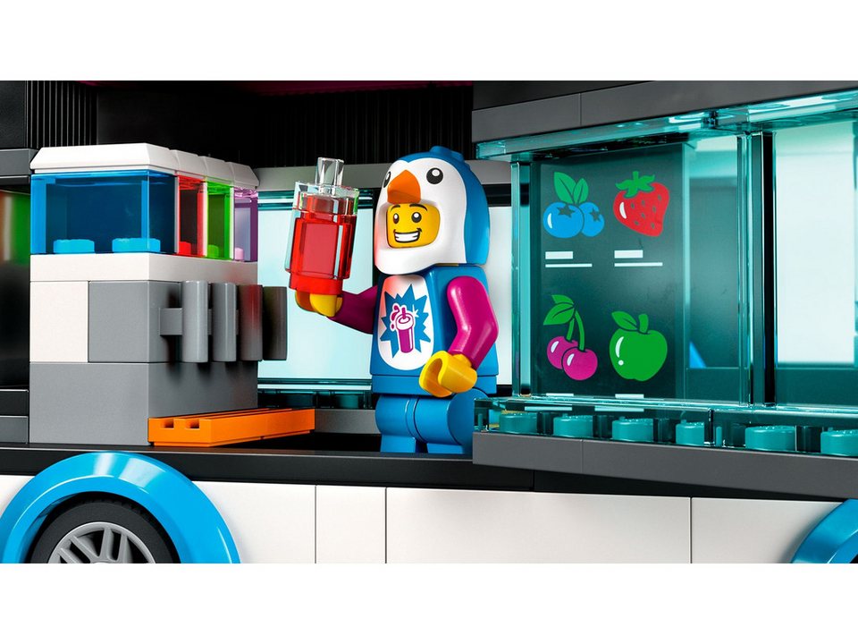 LEGO® LEGO® City 60384 Slush-Eiswagen Konstruktionsspielsteine, (194 St)