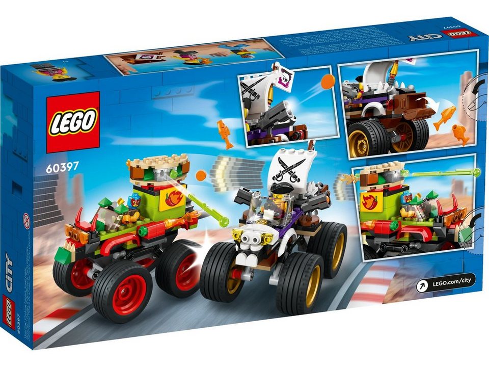 LEGO® LEGO® City 60397 Monstertruck Kombiset Konstruktionsspielsteine