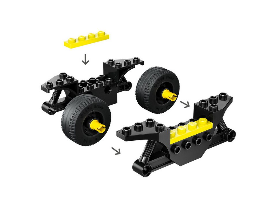 LEGO® LEGO® City 60410 Feuerwehrmotorrad Konstruktionsspielsteine, (57 St)