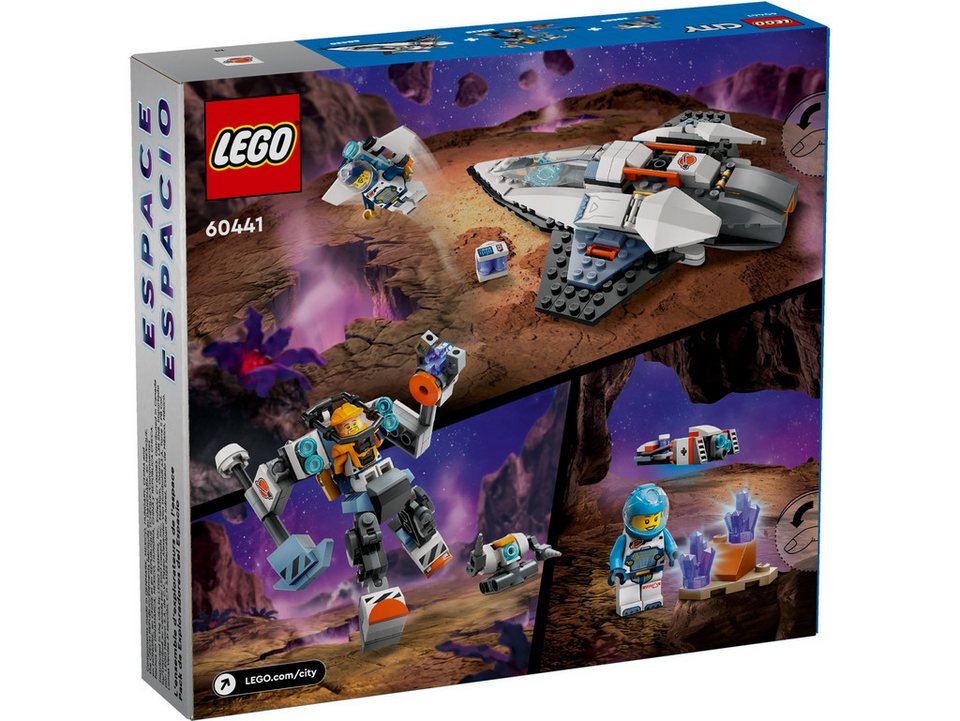 LEGO® LEGO® City 60441 Weltraumforscher-Set 3in1 Konstruktionsspielsteine