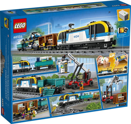 LEGO® LEGO® City Güterzug - 60336 NEU! Teile 1153x Spielbausteine, (Bausteine, 1153 St., Kreativ-Set), Made in Europe