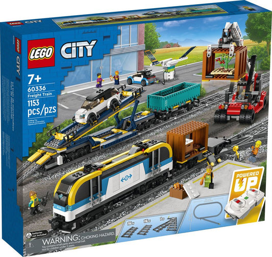 LEGO® LEGO® City Güterzug - 60336 NEU! Teile 1153x Spielbausteine, (Bausteine, 1153 St., Kreativ-Set), Made in Europe