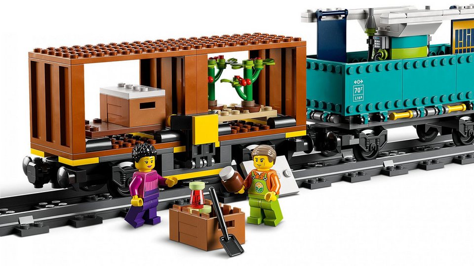 LEGO® LEGO® City Güterzug - 60336 NEU! Teile 1153x Spielbausteine, (Bausteine, 1153 St., Kreativ-Set), Made in Europe
