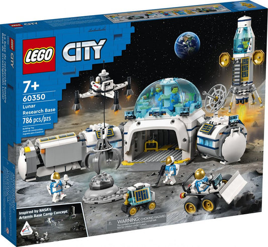 LEGO® LEGO® City Mond-Forschungsbasis - 60350 NEU! Teile 786x Spielbausteine, (Bausteine, 786 St., Kreativ-Set), Made in Europe