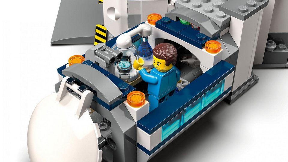 LEGO® LEGO® City Mond-Forschungsbasis - 60350 NEU! Teile 786x Spielbausteine, (Bausteine, 786 St., Kreativ-Set), Made in Europe