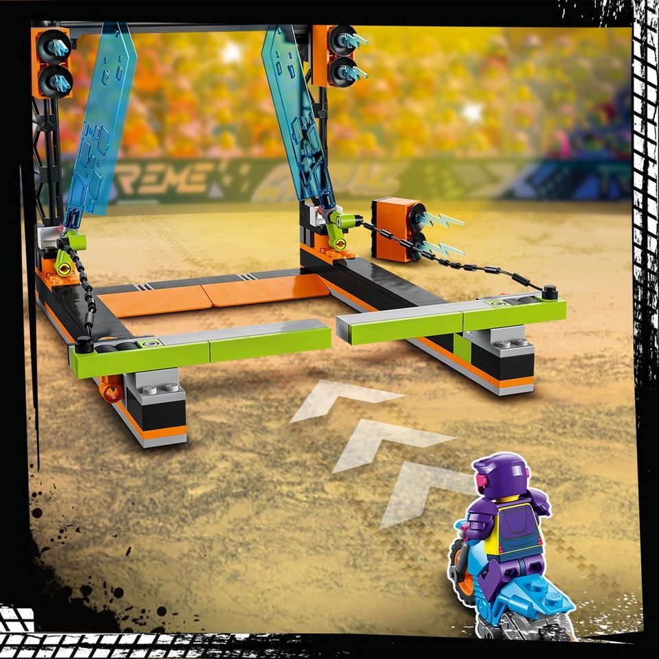 LEGO® LEGO® City Stunt Hindernis-Stuntchallenge 154 Teile 60340 Spielbausteine