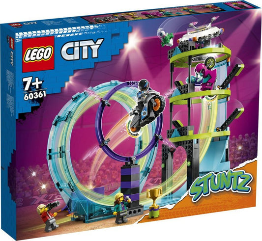 LEGO® LEGO® City Stunt Ultimative Stuntfahrer Challenge 385 Teile 60361 Spielbausteine