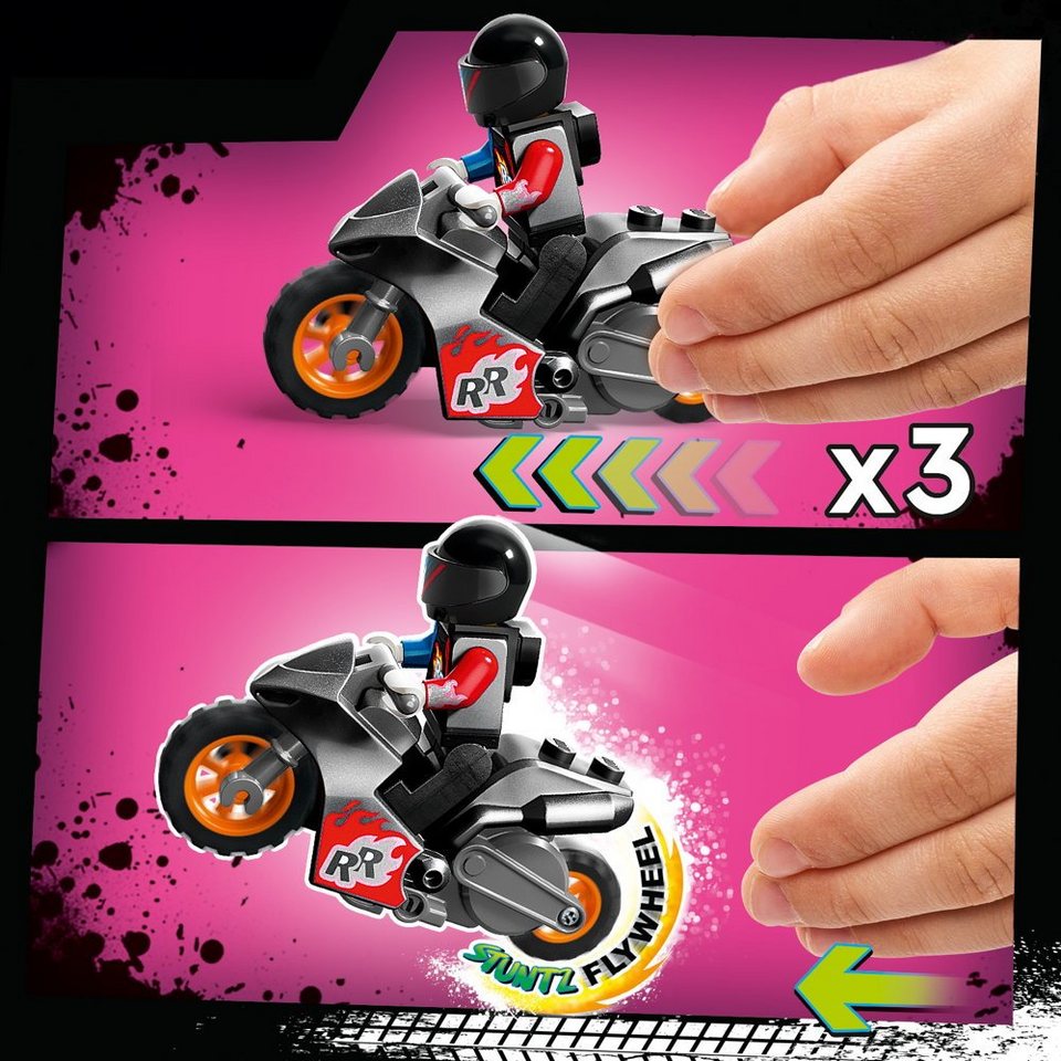 LEGO® LEGO® City Stunt Ultimative Stuntfahrer Challenge 385 Teile 60361 Spielbausteine