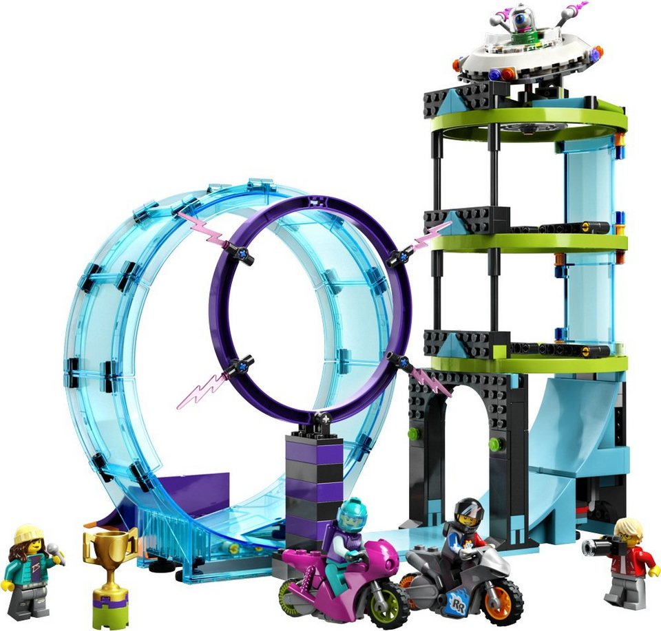 LEGO® LEGO® City Stunt Ultimative Stuntfahrer Challenge 385 Teile 60361 Spielbausteine