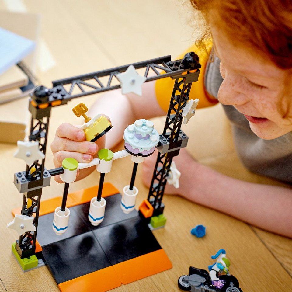 LEGO® LEGO® City Stunt Umstoß-Stuntchallenge 117 Teile 60341 Spielbausteine
