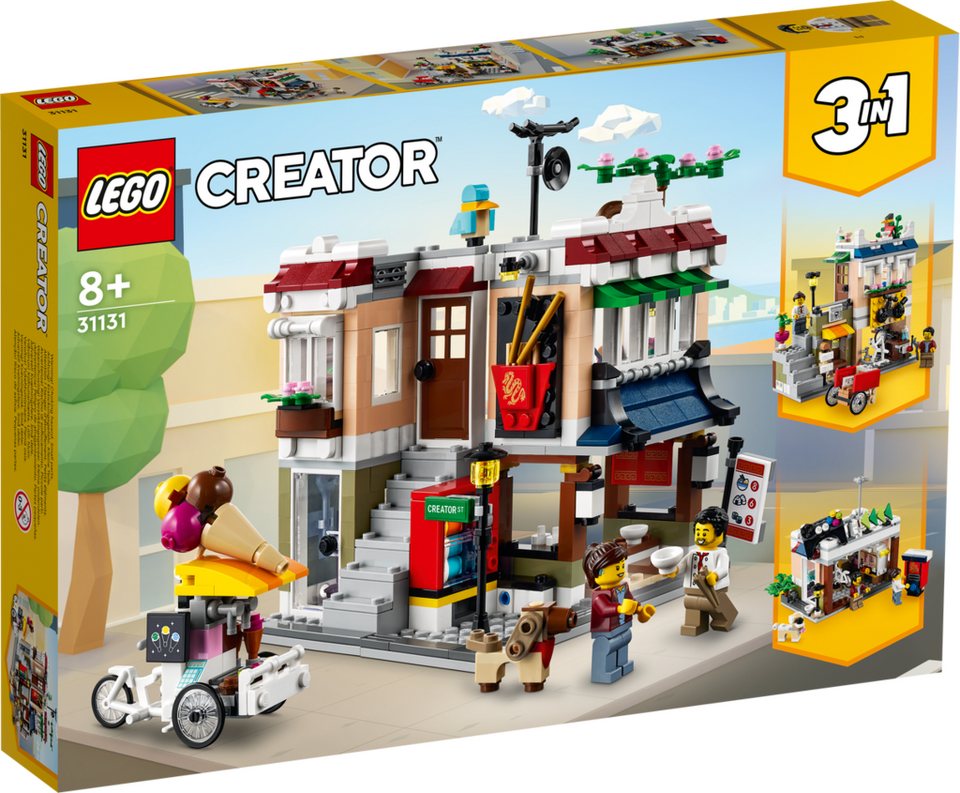 LEGO® LEGO® Creator: 31131 - Nudelladen - EOL 2023 Konstruktionsspielsteine, (Set)