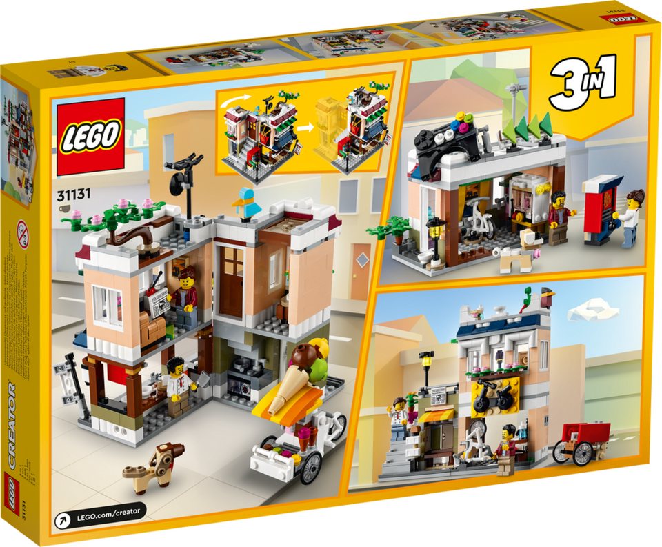 LEGO® LEGO® Creator: 31131 - Nudelladen - EOL 2023 Konstruktionsspielsteine, (Set)