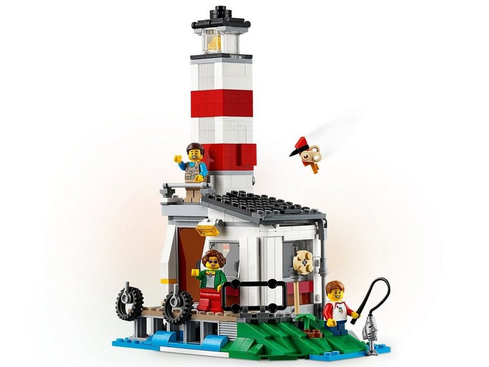 LEGO® LEGO® Creator 3in1 31108 Wohnwagen Konstruktionsspielsteine, (766 St)