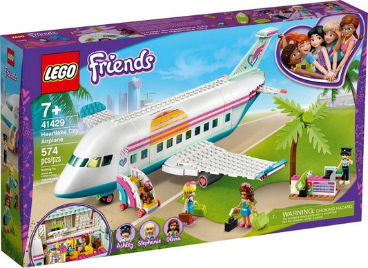 LEGO® LEGO® Friends 41429 Heartlake City Flugzeug Konstruktionsspielsteine, (574 St)