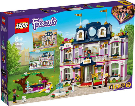 LEGO® LEGO® Friends: 41684 - Heartlake City Hotel - EOL 2022 Konstruktionsspielsteine, (Set)