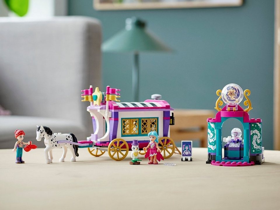 LEGO® LEGO® Friends 41688 Magischer Wohnwagen Konstruktionsspielsteine, (348 St)