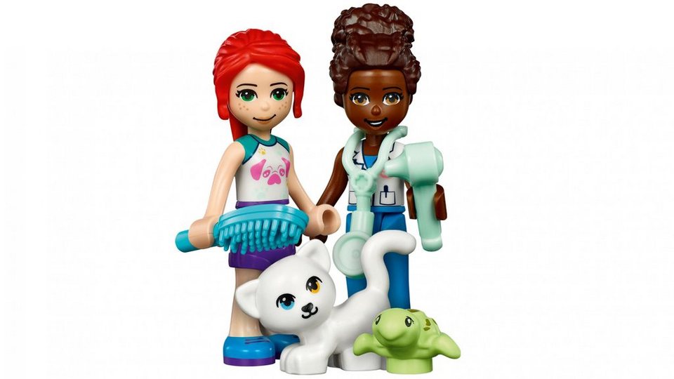 LEGO® LEGO® Friends 41695 Tierklinik Konstruktionsspielsteine, (111 St)
