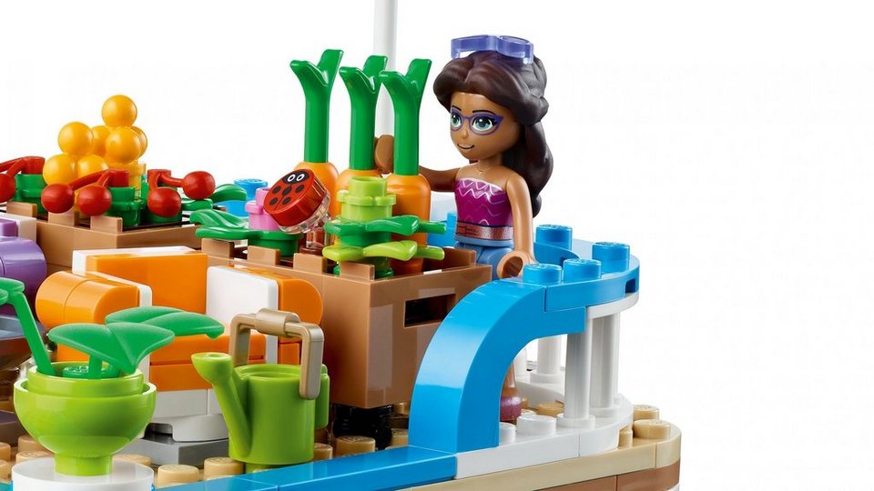 LEGO® LEGO® Friends 41702 Hausboot Konstruktionsspielsteine, (737 St)