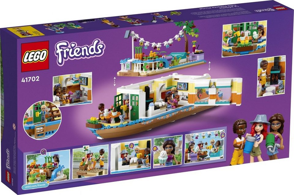 LEGO® LEGO® Friends 41702 Hausboot Konstruktionsspielsteine, (737 St)