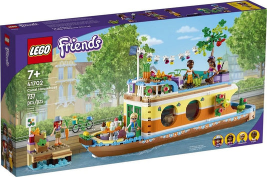 LEGO® LEGO® Friends 41702 Hausboot Konstruktionsspielsteine, (737 St)