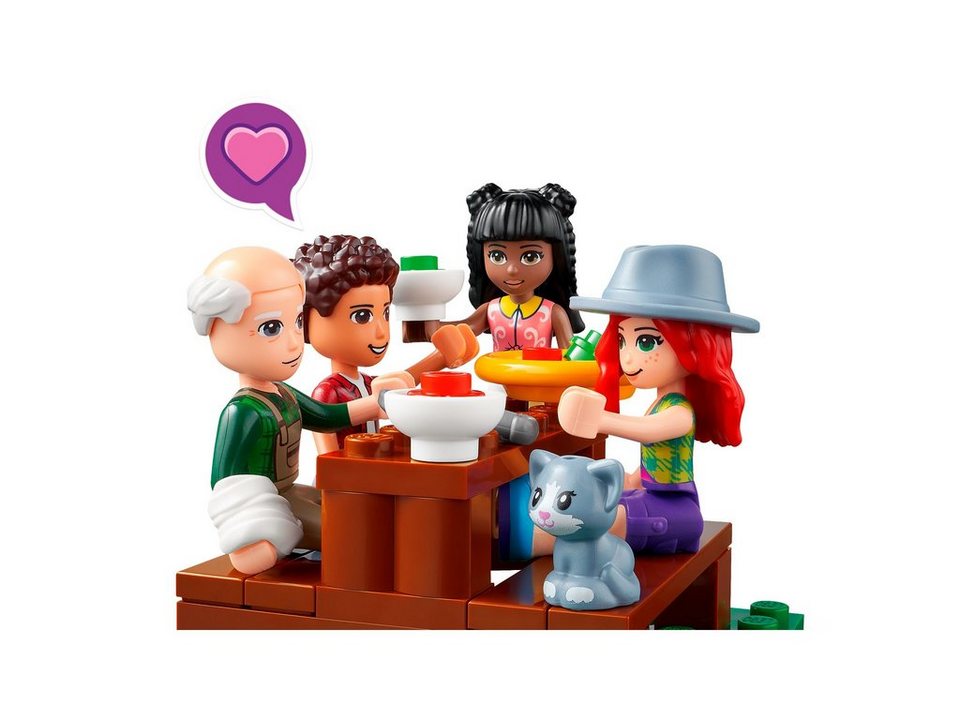 LEGO® LEGO® Friends 41721 Bio-Bauernhof Konstruktionsspielsteine, (826 St)