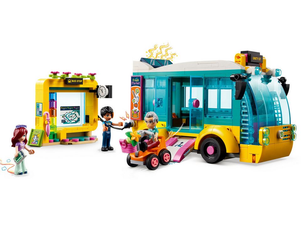 LEGO® LEGO® Friends 41759 Heartlake City Stadtbus Konstruktionsspielsteine, (480 St)