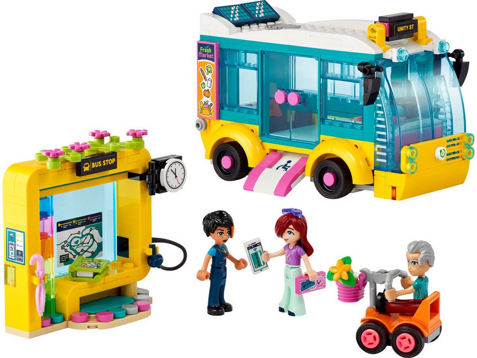 LEGO® LEGO® Friends 41759 Heartlake City Stadtbus Konstruktionsspielsteine, (480 St)