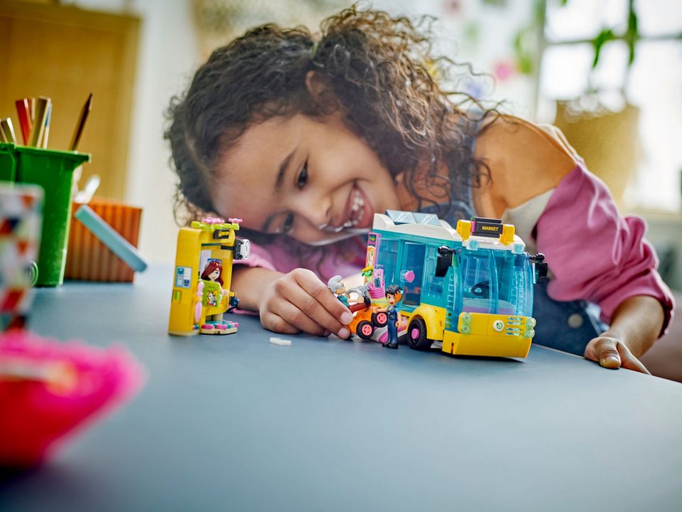 LEGO® LEGO® Friends 41759 Heartlake City Stadtbus Konstruktionsspielsteine, (480 St)