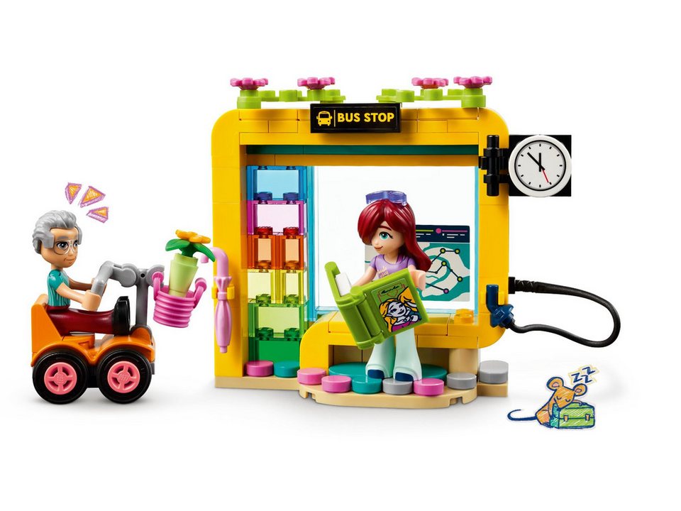 LEGO® LEGO® Friends 41759 Heartlake City Stadtbus Konstruktionsspielsteine, (480 St)