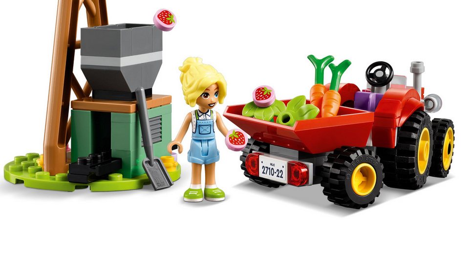 LEGO® LEGO® Friends 42617 Auffangstation für Farmtiere Konstruktionsspielsteine, (489 St)