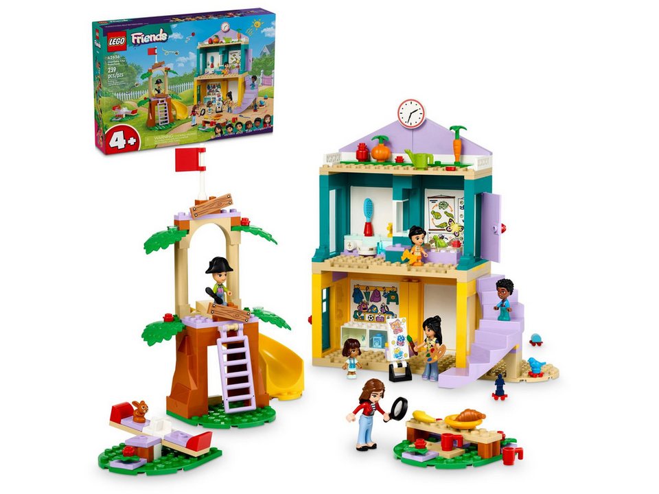 LEGO® LEGO® Friends 42636 Heartlake City Kindergarten Konstruktionsspielsteine, (239 St)