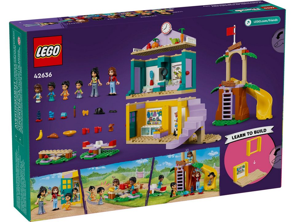 LEGO® LEGO® Friends 42636 Heartlake City Kindergarten Konstruktionsspielsteine, (239 St)