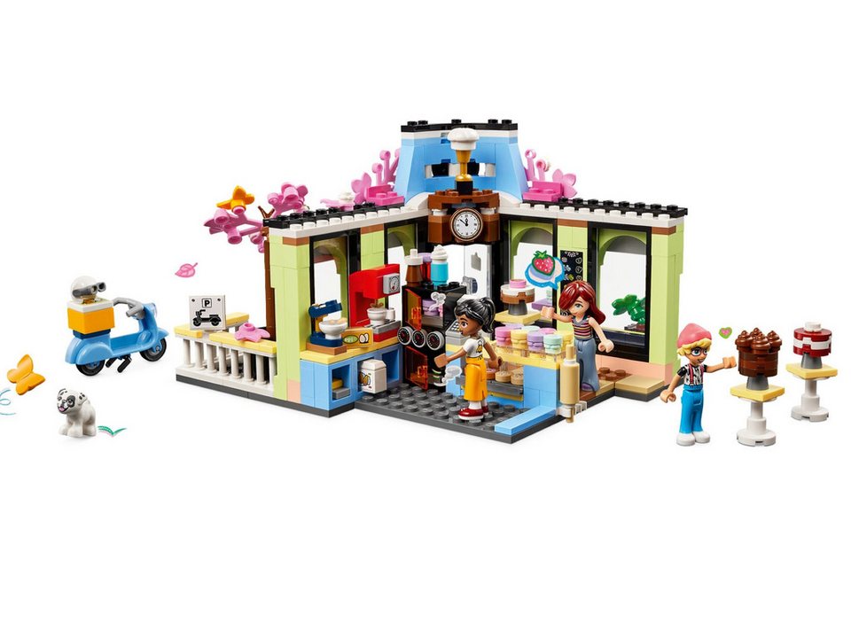 LEGO® LEGO® Friends Heartlake City Café - 42618 NEU! Teile 426x Spielbausteine, (Bausteine, 426 St., Kreativ-Set), Made in Europe