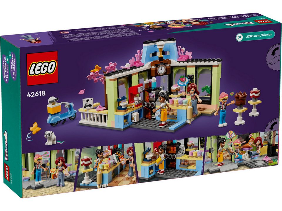 LEGO® LEGO® Friends Heartlake City Café - 42618 NEU! Teile 426x Spielbausteine, (Bausteine, 426 St., Kreativ-Set), Made in Europe