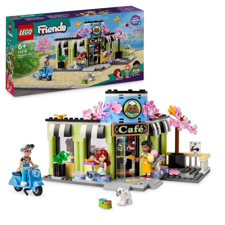 LEGO® LEGO® Friends Heartlake City Café - 42618 NEU! Teile 426x Spielbausteine, (Bausteine, 426 St., Kreativ-Set), Made in Europe