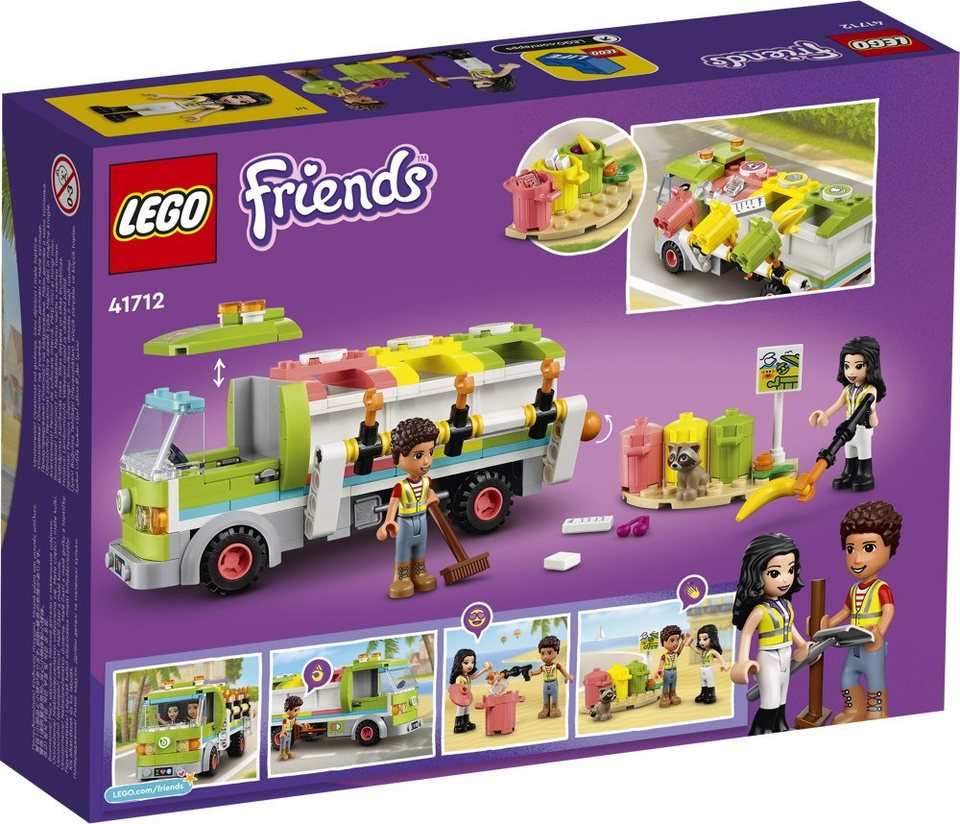 LEGO® LEGO® Friends Recycling-Auto 259 Teile 41712 Spielbausteine