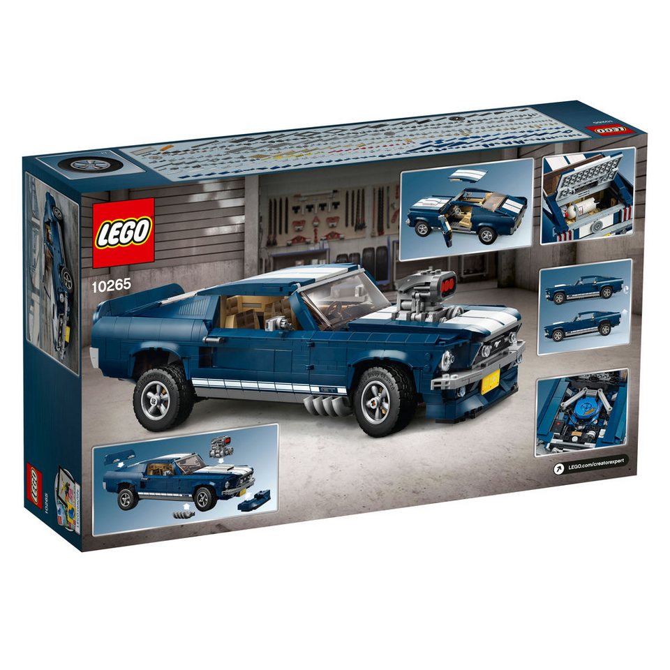 LEGO® LEGO® Icons: 10265 - Ford Mustang Exklusivartikel - EOL 2023 Konstruktionsspielsteine, (Set)