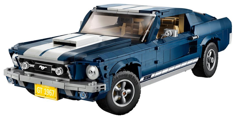 LEGO® LEGO® Icons: 10265 - Ford Mustang Exklusivartikel - EOL 2023 Konstruktionsspielsteine, (Set)