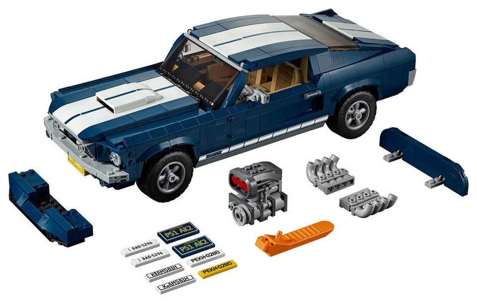 LEGO® LEGO® Icons: 10265 - Ford Mustang Exklusivartikel - EOL 2023 Konstruktionsspielsteine, (Set)