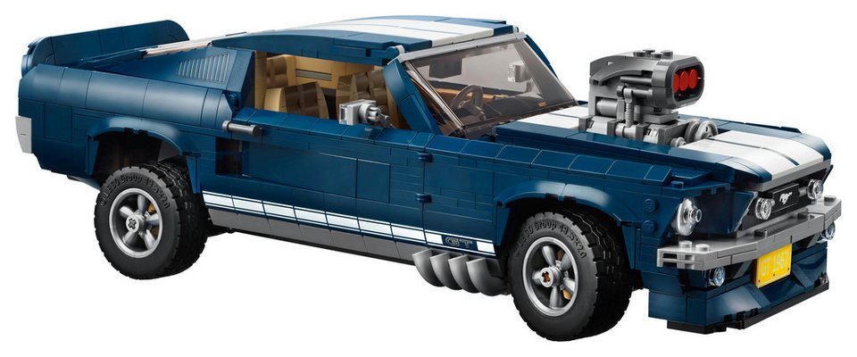 LEGO® LEGO® Icons: 10265 - Ford Mustang Exklusivartikel - EOL 2023 Konstruktionsspielsteine, (Set)
