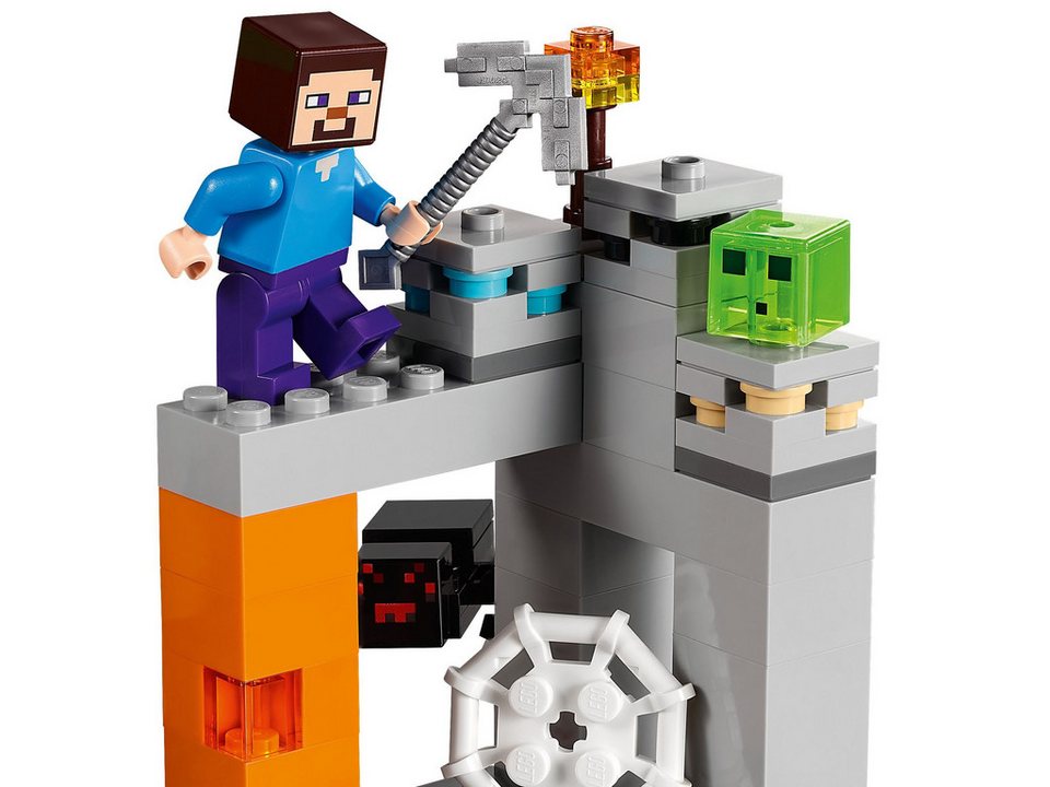 LEGO® LEGO® Minecraft Die verlassene Mine - 21166 NEU! Teile 248x Spielbausteine, (Bausteine, 248 St., Kreativ-Set), Made in Europe