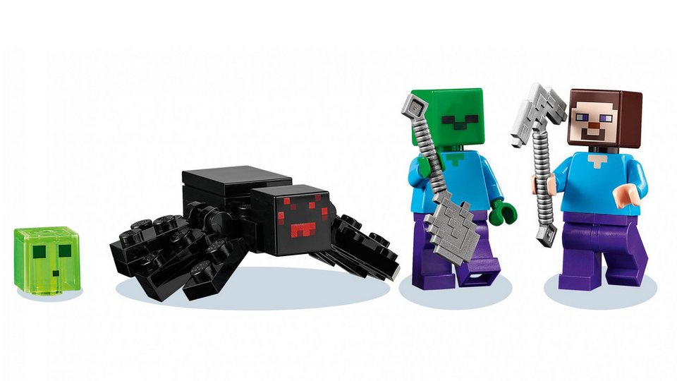LEGO® LEGO® Minecraft Die verlassene Mine - 21166 NEU! Teile 248x Spielbausteine, (Bausteine, 248 St., Kreativ-Set), Made in Europe