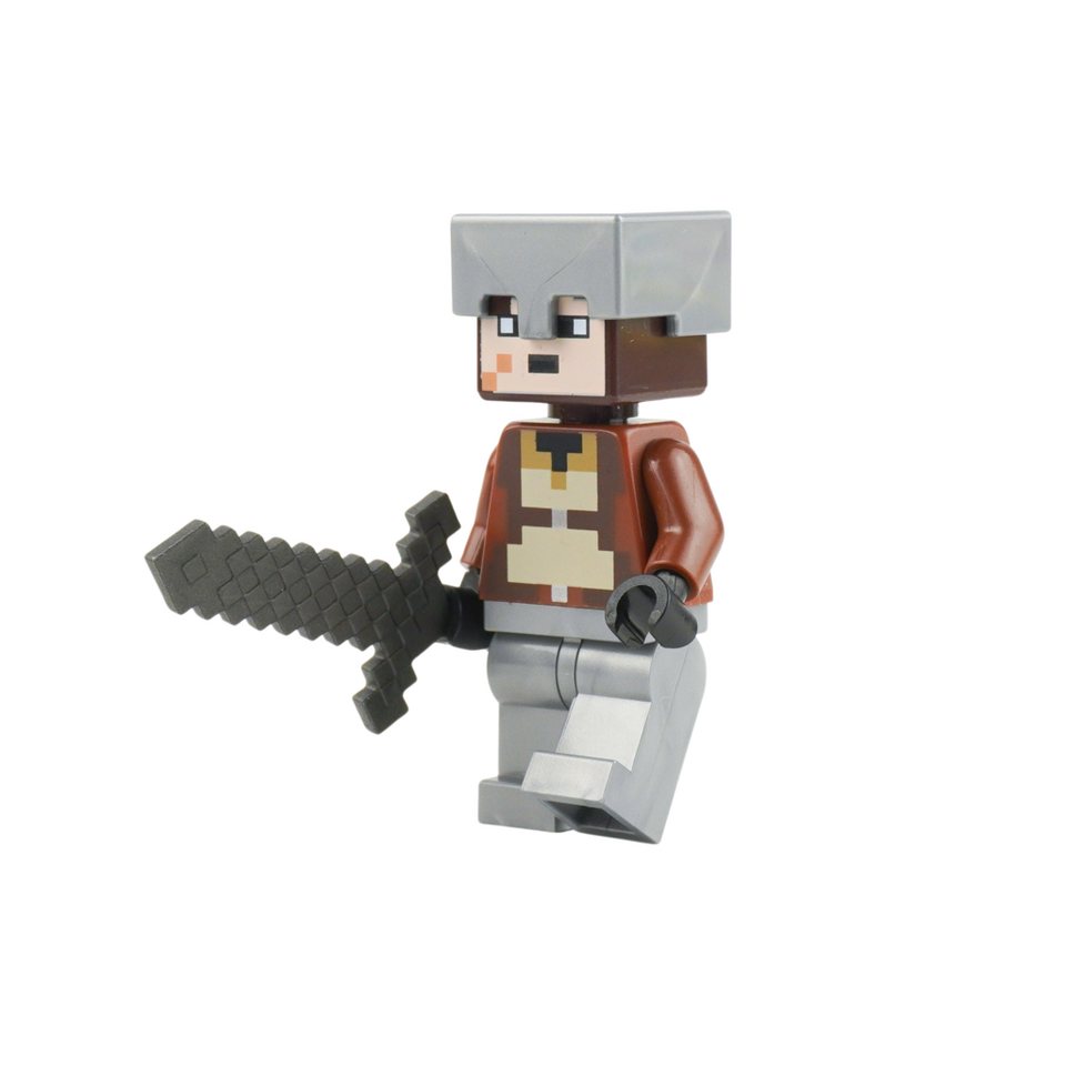LEGO® LEGO® Minecraft® Nether-Held mit Schreiter - 662402 Menge 1x Spielbausteine, (Bausteine, 1 St., Kreativ-Set), Made in Europe