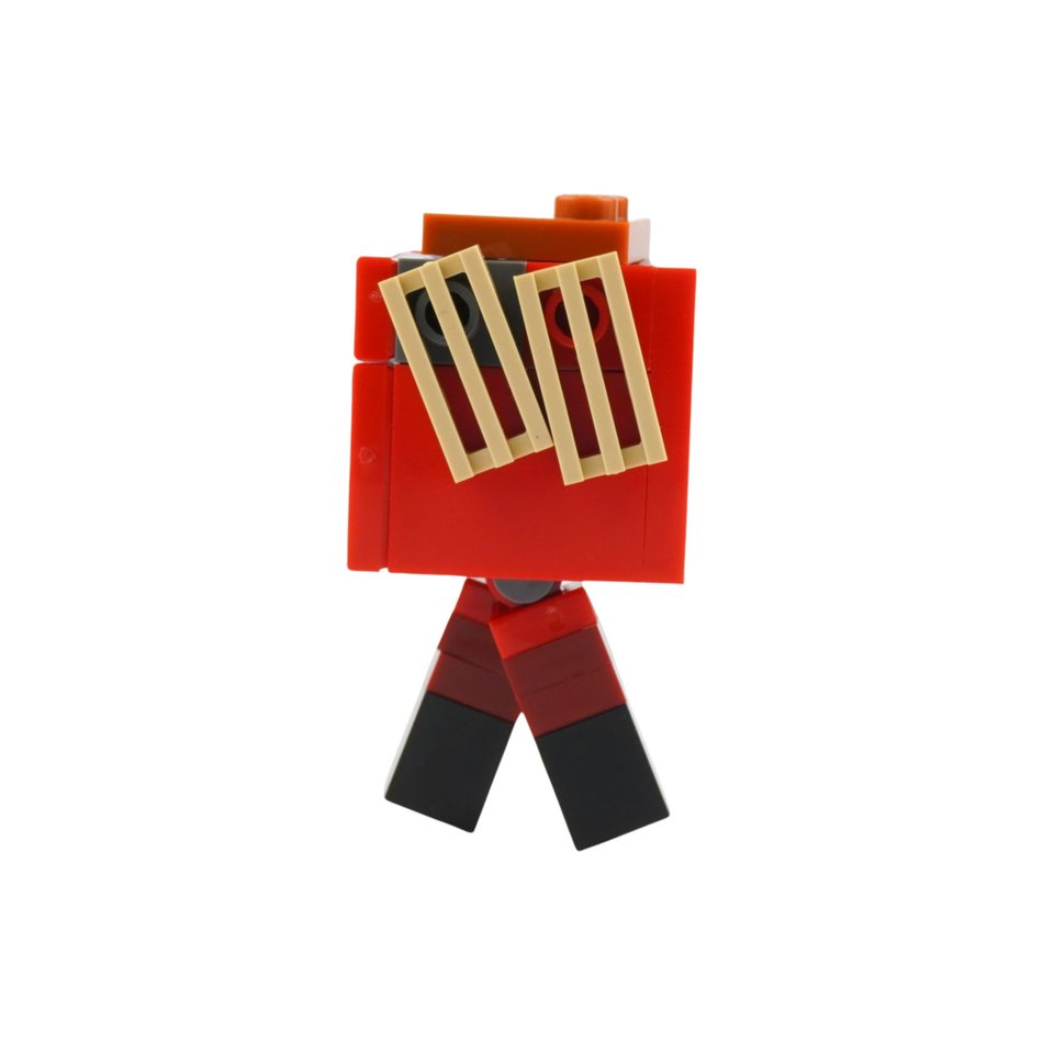 LEGO® LEGO® Minecraft® Nether-Held mit Schreiter - 662402 Menge 1x Spielbausteine, (Bausteine, 1 St., Kreativ-Set), Made in Europe