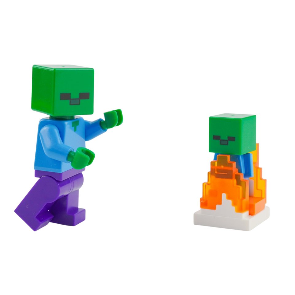LEGO® LEGO® Minecraft® Zombie und Baby Zombie + TNT - 662403 Menge 1x Spielbausteine, (Bausteine, 1 St., Kreativ-Set), Made in Europe