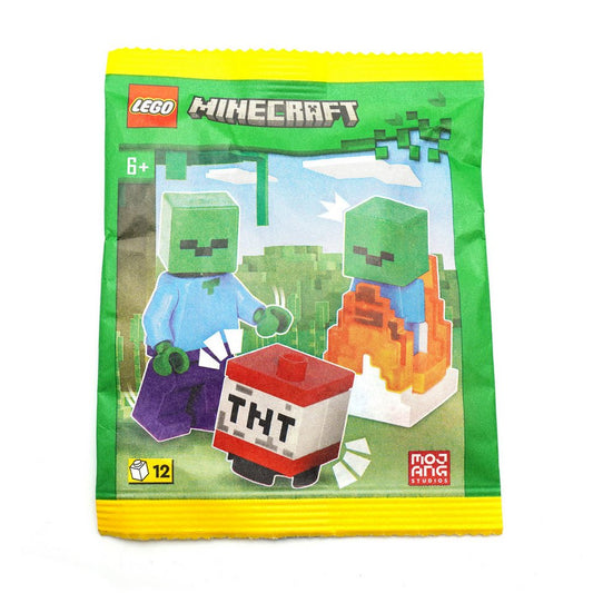 LEGO® LEGO® Minecraft® Zombie und Baby Zombie + TNT - 662403 Menge 1x Spielbausteine, (Bausteine, 1 St., Kreativ-Set), Made in Europe