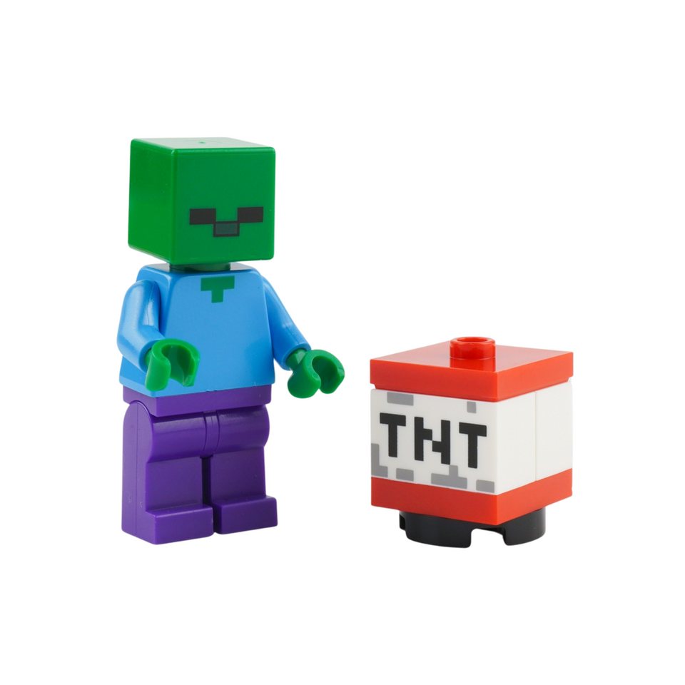 LEGO® LEGO® Minecraft® Zombie und Baby Zombie + TNT - 662403 Menge 1x Spielbausteine, (Bausteine, 1 St., Kreativ-Set), Made in Europe
