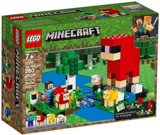 LEGO® LEGO® Minecraft™ 21153 Die Schaffarm - 260 Teile Spielbausteine