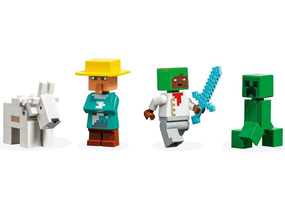 LEGO® LEGO® Minecraft™ 21184 Die Bäckerei Konstruktionsspielsteine, (154 St)